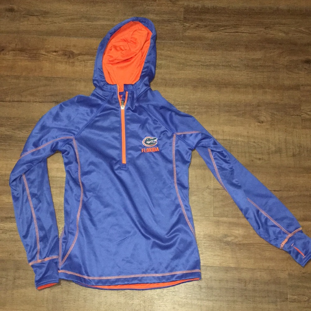 Florida Gators 3/4 zip pull over hoodie